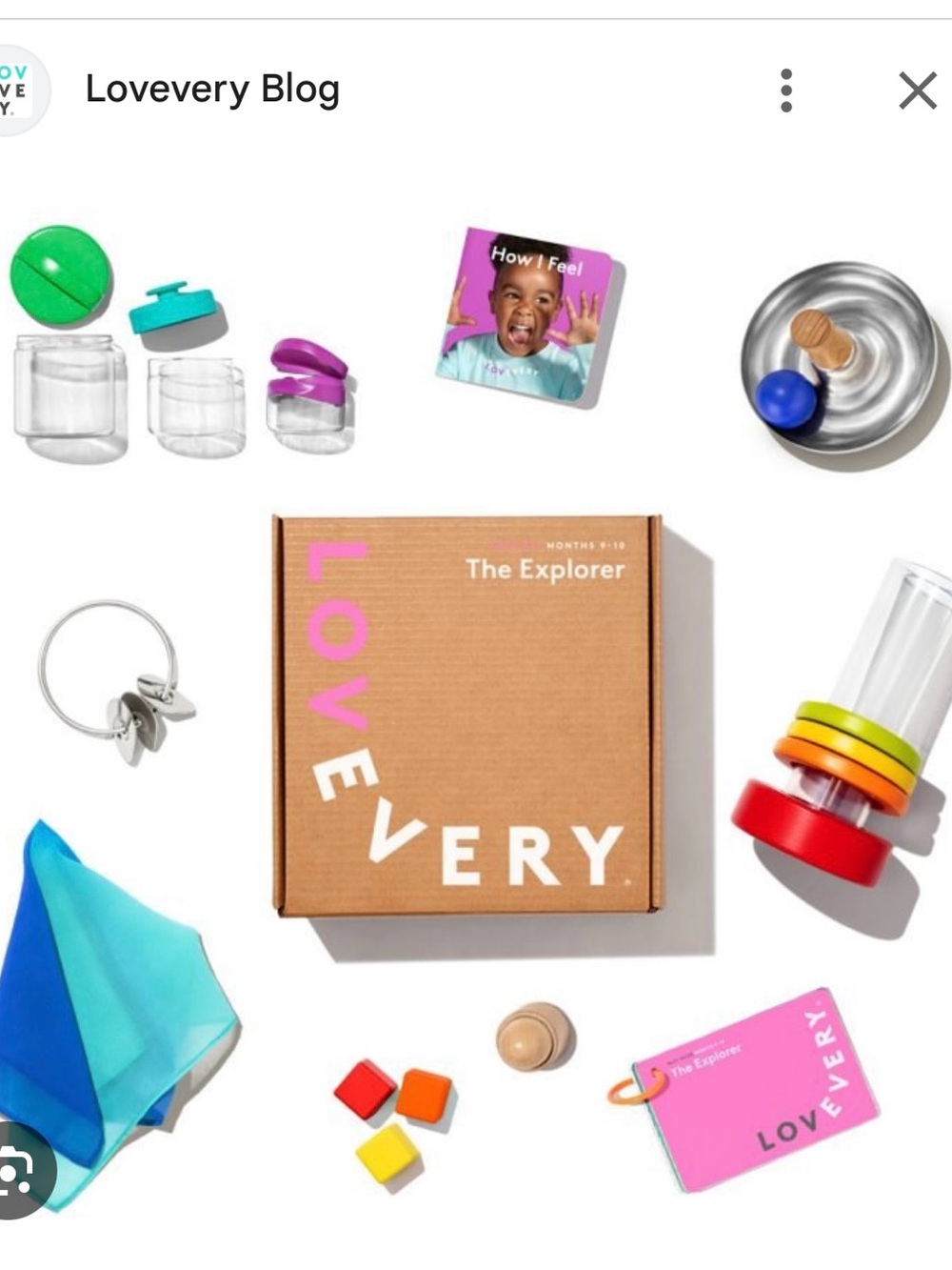 Lovevery The Explorer Kids Activity Box